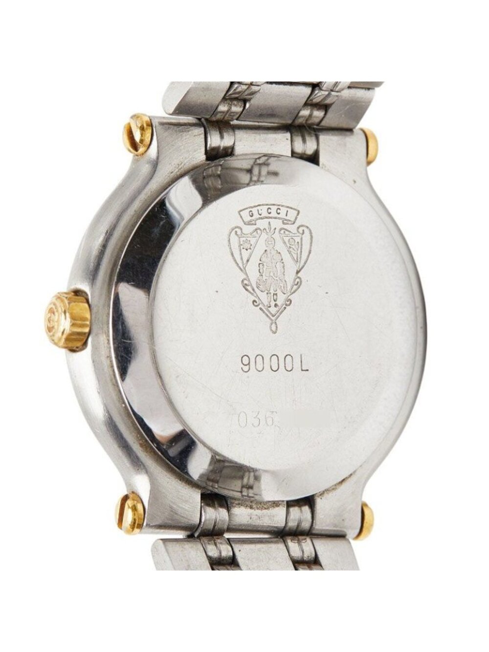 Gucci Watch Silver Gold Stainless Steel Plated - Picture 4 of 7